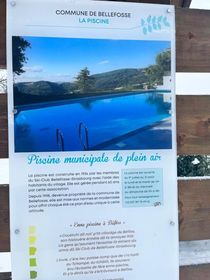 Maison Independante De Montagne En Alsace Bellefosse Esterno foto